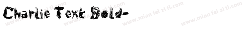 Charlie Text Bold字体转换